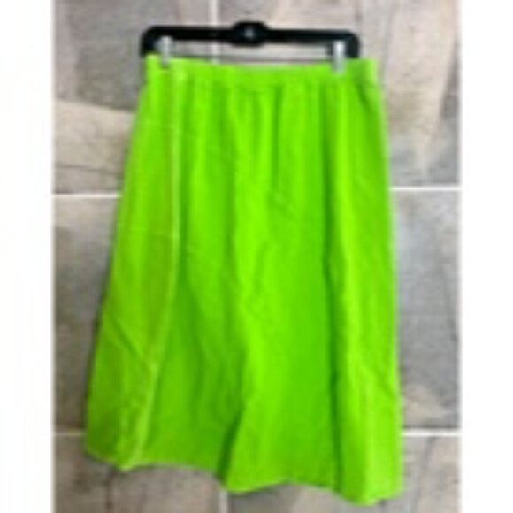 Manta Del Lago Gauze Skirt Women XL Pull On NWT Lot of 2 Beach White Green - Picture 3 of 14